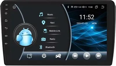 Immagine prodotto di Autoradio con Bluetooth e CarPlay per Audi A3 8P (2003-2013) - Compatibile con Apple e Android - Impianto stereo - Sistema di navigazione - 6 GB di RAM, 128 GB di memoria interna