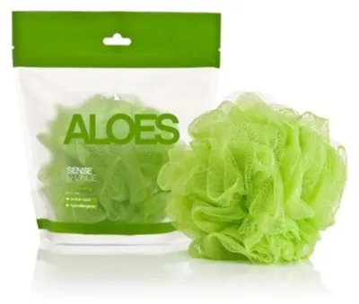 Obrázek produktu pro SUAVIPIEL ALOES, Mycí houba do koupele, Zelená, 1 kusů