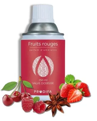 Aromatische Mischung aus Himbeeren, Erdbeeren und Kirschen
