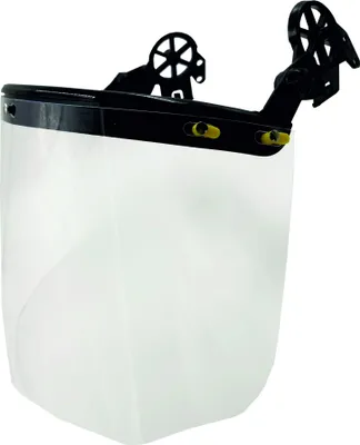 Produktbild von Gesichtsschutz / Visier 335 x 215 mm - für Helmmontage