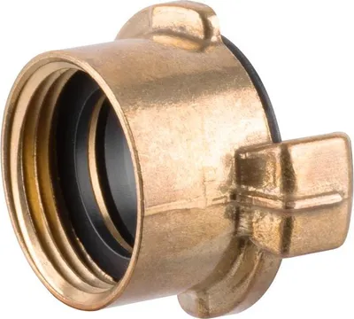 Produktbild von Adapter, Bajonett GF121, 1 1/4", Bajonettanschluss für Wasserhahn, Messing, Innengewinde, für Gartenschlauch