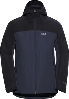 Produktbild von Jack Wolfskin Wild Places 3in1 Jacke Schwarz M Mann Schwarz M