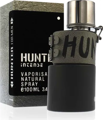 Zdjęcie produktu dla ARMAF Hunter Intense, Mężczyźni, 100 ml, Bergamotka, Kardamon, Cytryna, Mandarynka, Geranium, Lawenda, Pieprz, Różowy, Cedr, Labdanum, Piżmo, Paczula, Wetiwer, Spray