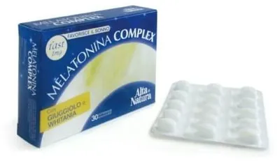 Immagine prodotto di Melatonina Complex Fast 30 Compresse 500 Mg