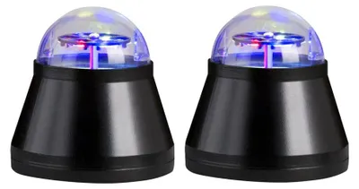 Produktbild von 2er Set LED Tischleuchte, Herzen, schwarz, bunt, H 10,5 cm