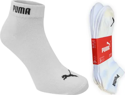 Produktbild von Puma Uni Socken Quarter Socken 6er, Größe 43-46 / 6 Paar