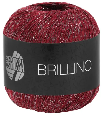 Produktbild von Brillino 023 | Weinrot/Silber