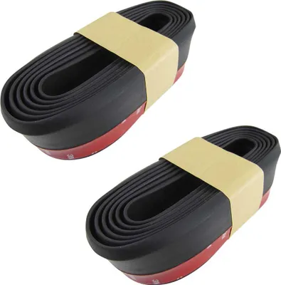 Produktbild von Seitenschweller Schweller Spoiler Lippe Gummi Flexibel Schwarz viele Fahrzeuge