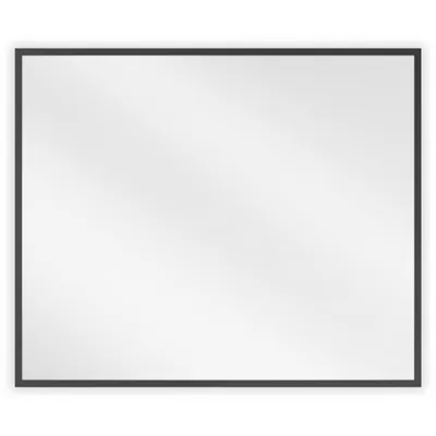 Zdjęcie produktu dla Mexen Loft lustro łazienkowe prostokątne 60 x 50 cm, rama czarna - 9852-060-050-000-70