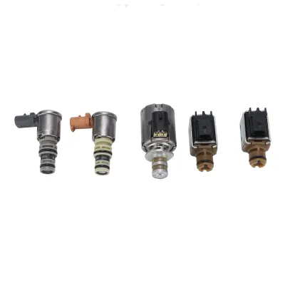 Image de Lot de 5 solénoïdes de boîte de vitesses 4L60E et 4L65E de rechange pour Chevrolet Astro/Avalanche/Blazer/Express