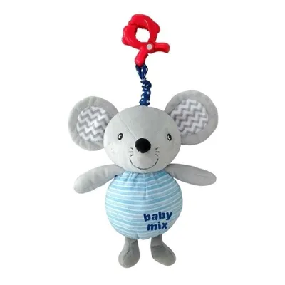 Produktbild von Baby Mix Myska Plüschtier mit Spielzeugmaschine