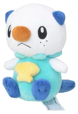 Produktbild von Pokemon Ottaro Kuscheltier - 12 cm Oshawott