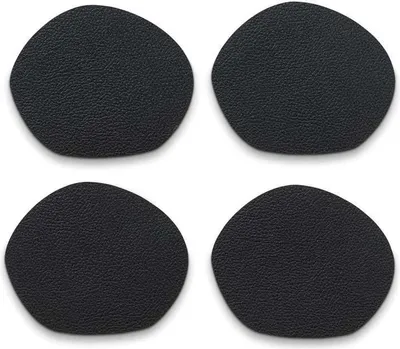 Immagine prodotto di Sottobicchiere in pietra 12x10cm nero in Finto cuoio