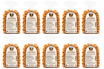 Produktbild von La Cuoca Pugliese - Taralli Pizzaiola - Italienisches Salzgebäck aus Apulien - 10 x 300 g