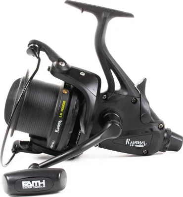 Produktbild von Faith Runner LS - 10000 - Freilaufrolle - Big Pit - Baitrunner - 8 Kugellager