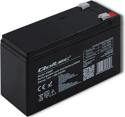 Image de Qoltec Accumulateur Qoltec 5303030, 12V (
