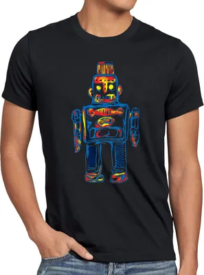 Produktbild von style3 Sheldon Toy Robot Herren T-Shirt