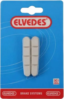 Produktbild von Elvedes 6837, Fahrradbremsbelag, Weiß