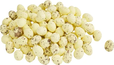 Produktbild von VBS XXL Deko-Eier "Gesprenkelt", 1,5 cm, 100 Stück, Styropor