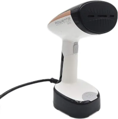Produktbild von Rowenta DR3030, Tragbare Dampfbürste, 0,12 l, 0,25 min, Schwarz, Weiß, Pink, Tasten, 19 g/min