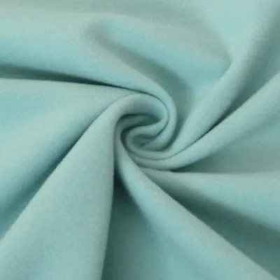 Produktbild von Mantelstoff Meterware Softcoat uni mint