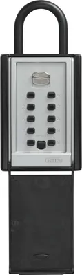 Produktbild von ABUS KeyGarage 777 KeyGarage PB2 B/ (Art.-Nr. 53508), Zink, Schwarz, Code, 84 x 47 x 180 mm, 61 x 14 x 98 mm