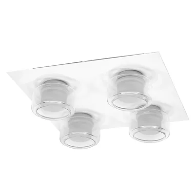 Zdjęcie produktu dla Ledvance LED lampa sufitowa Orbis Frame biała 35x35cm IP44 4 x 5,5W 1740lm Click CCT 3000K 4000K przez włącznik światła