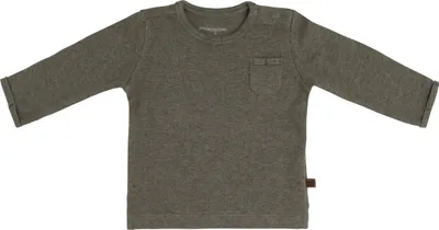 Produktbild von Baby's Only Baby Pullover Melange - Khaki - 62 - 100% Baumwolle