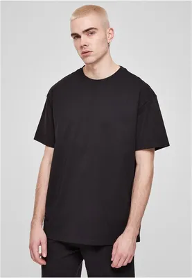 Productafbeelding van Heren T-shirt Urban Classics Heavy Oversized Tee, 2-pack, zwart+zwart - XL