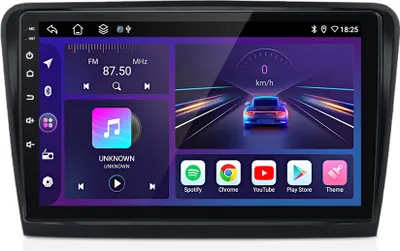 Zdjęcie produktu dla 6+128GB Android 15 Car Radio Carplay dla Skoda Superb 2008-2013 GPS Navi DAB+ SWC 4G WIFI BT USB DSP RDS 8-core