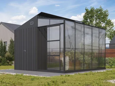 Produktbild von Kombi Gewächs- und Gerätehaus Modell Greenstore 8,82 m²