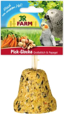 Immagine prodotto di JRFarm Campana grande per pappagalli + uovo di pappagallo 160 g