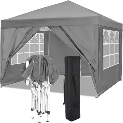 Immagine prodotto di Tenda pop-up per feste - Padiglione - Tenda pieghevole - Gazebo - Tenda da giardino - Impermeabile - 3x3 metri - Protezione UV50+