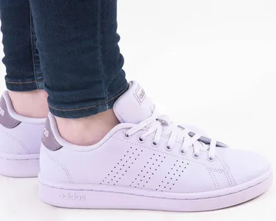 Produktbild von adidas Advantage Classic Gr. 36 2/3 Lila Damen Sneaker Sportschuhe EG8667