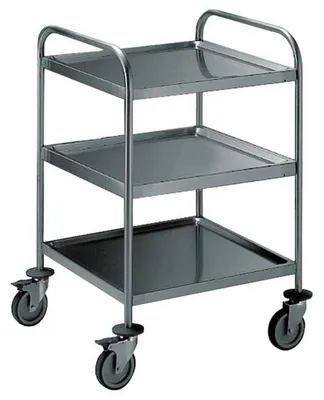 Obrázek produktu pro Servírovací vozík KBS se 3 policemi 910x590x950 mm Nosnost na polici 50 kg