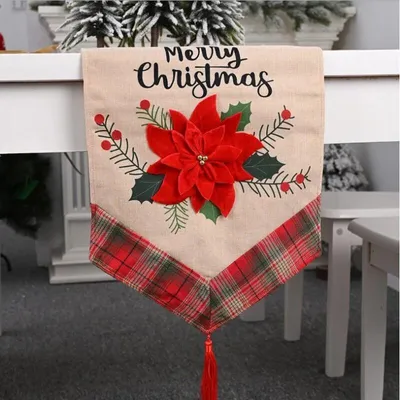Produktbild von eCa Dekorativer Tischläufer „Merry Christmas“