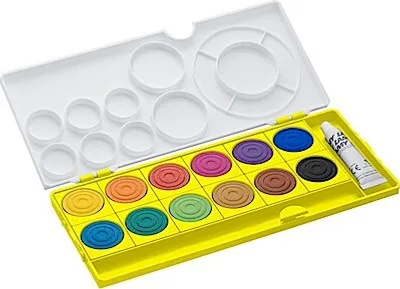 Produktbild von LAMY aquaplus Wasserfarbkasten 12 Farben (1237633)