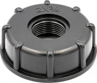Produktbild von Adapter Deckel Schraubkappe S60x6 mit 3/4" Zoll IG IBC Container