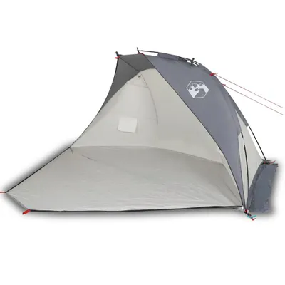 Produktbild von Strandzelt Grau 268x223x125 cm 185T Polyester