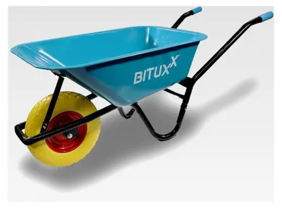Produktbild von Schubkarre 100L mit PolyurethanVollgummi Rad bis 250kg
