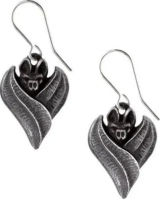 Produktbild von Alchemy Gothic Ohrhänger Uni Evil-Ution silberfarben Standard