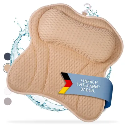 Produktbild von Ergonomisches Badkissen mit Nackenstütze