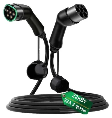 Obrázek produktu pro Nabíjecí kabel pro elektromobily, kompatibilní s typem 2, jmenovitý proud 32 A, GG-EV-3BT2-32A3P