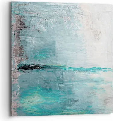Produktbild von Bild auf Leinwand - Leinwandbild - Abstraktion modern - 70x70cm - Wand Bild - Wanddeko - Wandbilder - Leinwanddruck - Bilder - Kunstdruck - Wanddekoration - Leinwand bilder - Wandkunst - AC70x70-3591