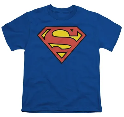 Produktbild von Superman - T-Shirt für Kinder TV36097 (116) (Königsblau)
