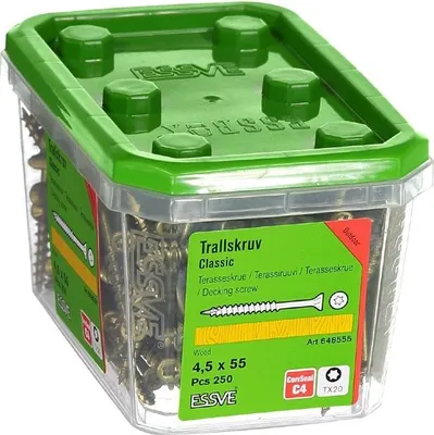 Produktbild von ESSVE CLASSIC Terrassenschrauben Korrosionschutz CORRSEAL 4,5 x 55 mm 250 St.