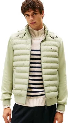 Produktbild von Tommy Hilfiger Herren Hoodie mit Reißverschluss Mix Media Hooded Zip Through Ste