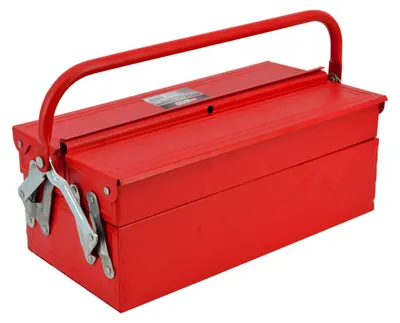 AWTOOLS Metall-Werkzeugkiste 3-teilig 530 mm pulverbeschichtet
