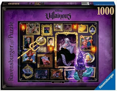 Produktbild von Disney Villainous: Ursula - Puzzle 1000 Teile