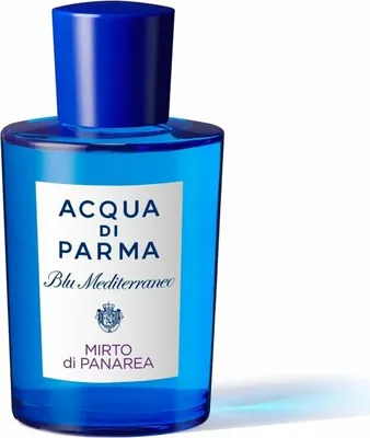 Produktbild von Acqua di Parma Mirto Di Panarea, Frauen, 150 ml, Nicht nachfüllbare Flasche, Basilikum, Bergamotte, Zitrone, Myrte, Myrtle, Basil, Italian Lemon, Italian Bergamot, Jasmin, Marine, Rose
